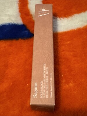 VIVI Naturals Sagano Bold & Bloom Superfood Lash & Brow Serum 12 Week Supply NEW