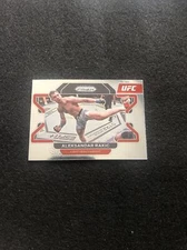 2022 Panini Prizm UFC Aleksandar Rakic Silver Prizm No.15 Light Heavyweight AT1