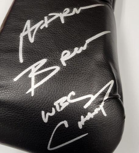 Adrien Broner signed "WBC Champ" Boxing Glove autograph (B) ~ Beckett BAS - Picture 2 of 4