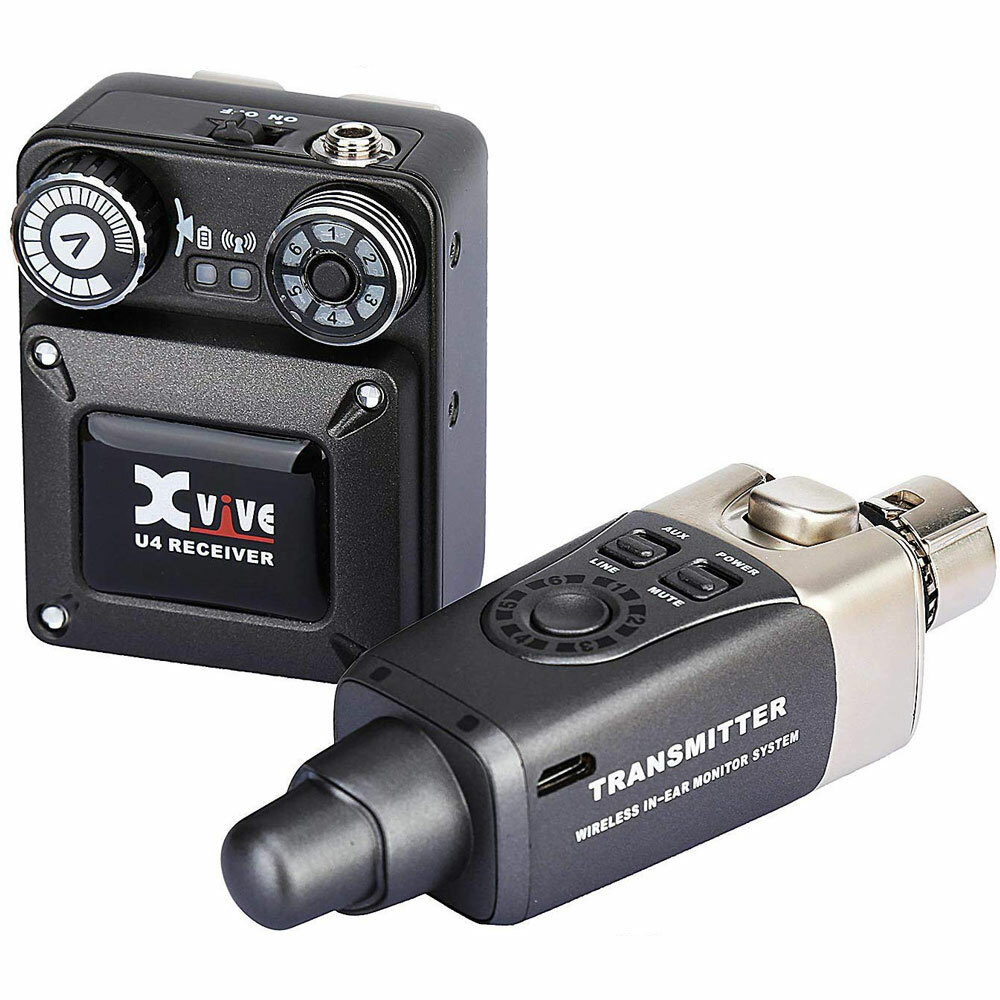 配信機器・PA機器・レコーディング機器 U4 XV-U4 IN-EAR MONITOR Wireless System XVIVE U4 2.4GHz Wireless In-Ear Monitoring System for sale online
