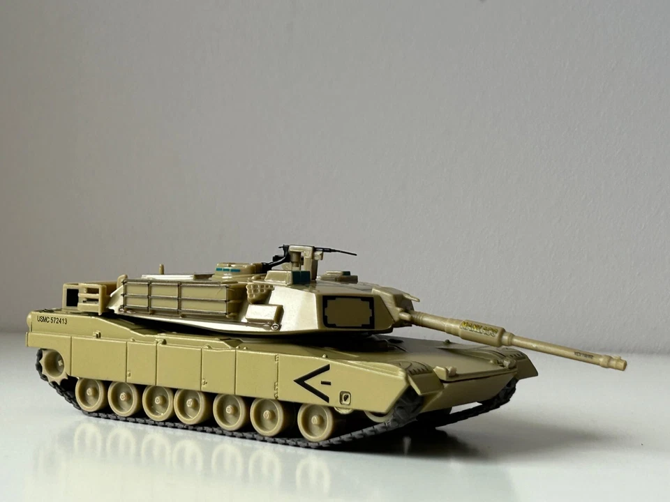 M1A1 Abrams - 2003 USA Battle Military Tank Model Diecast 1:72 Scale Amercom - Image 2 of 4