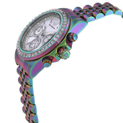 TechnoMarine Manta Ray Luxe Women's 40mm Rainbow MOP Crystals