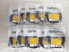 Lot of 10 Startech.com CAT 5E 10ft/3m Cables NEW SEALED 