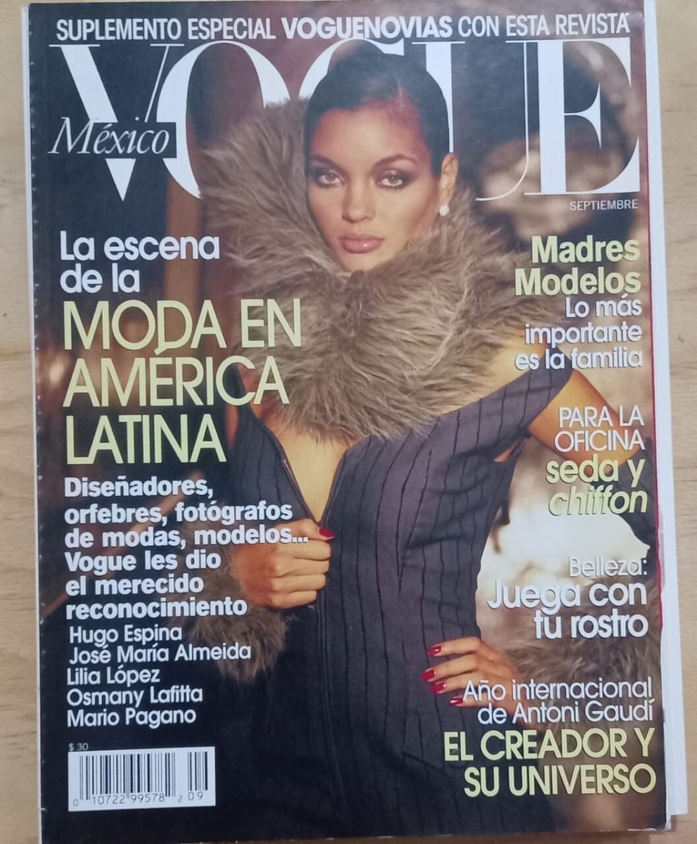 女性情報誌 Vogue Mexico Magazine September 2022 New Eiza Gonzalez Vogue Mexican Magazine 2022 Mexico Spanish