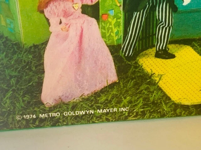 Figura de acción Mago de Oz 1974 Mego Toys nueva en caja muñeca metro Dorothy Toto BM2 Foto 3 de 4