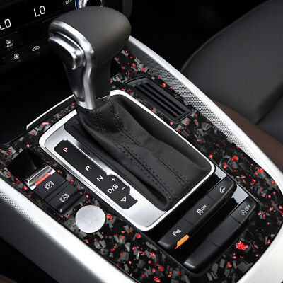 Sale Carbon Fiber Gear Shift Lever Panel Trim for Audi A4 B8 S4 RS4 2013-2016