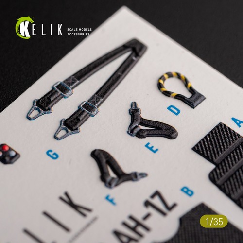 Kelik K35027 1/35 3D Decal AH-1Z interior for Academy kit - Picture 2 of 7