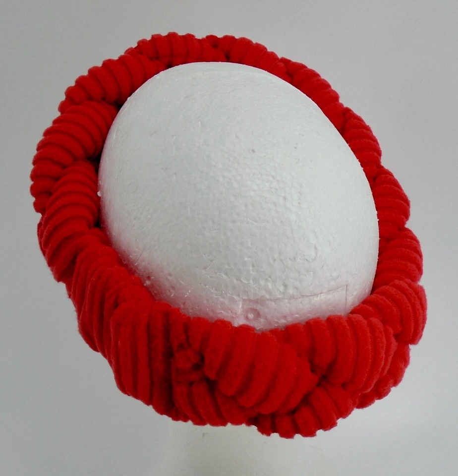 Nike Jordan Diadema Adulto Polar Trenzado Banda para el Sudor Rojo Fuego/Negro Foto 4 de 4