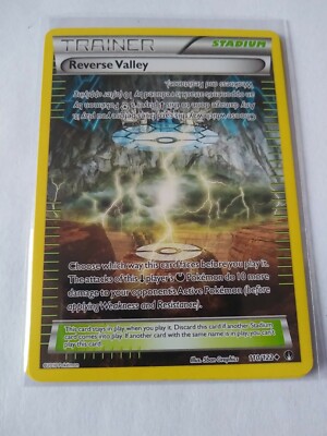 reverse valley pokemon card POKEMON TCG: XY BREAKPOINT REVERSE VALLEY 110/122 UNCOMMON