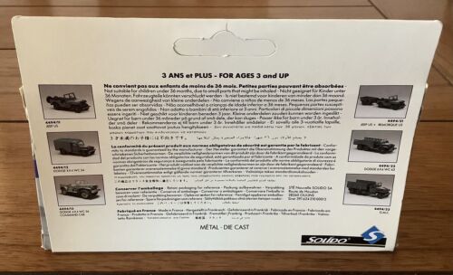 Solido 50th Anniversary US Army Jeep Dodge Command Car Metal Die Cast 1:43 1944 - Picture 2 of 2