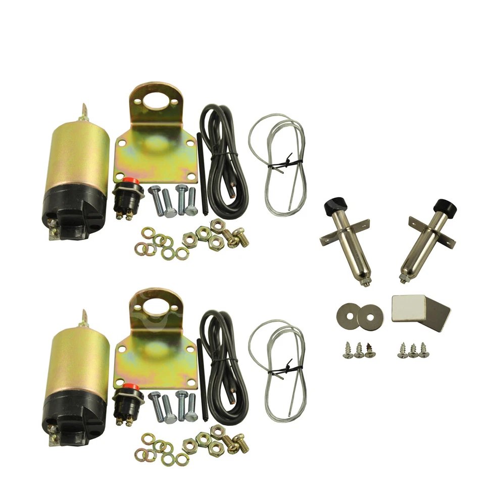 KIT DE MANIJA DE PUERTA AFEITADA SUPER DUTY 82 LB PUERTA UNIVERSAL POPPERS COCHE CAMIÓN Foto 2 de 4