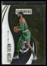 2019-20 Panini Illusions #11 Jayson Tatum Astounding White Gold Boston Celtics