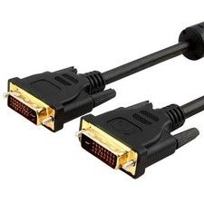 15ft Gold Plated DVI-D Cable Dual link Male M/M DVI-D to DVI-D Video Cable Cord