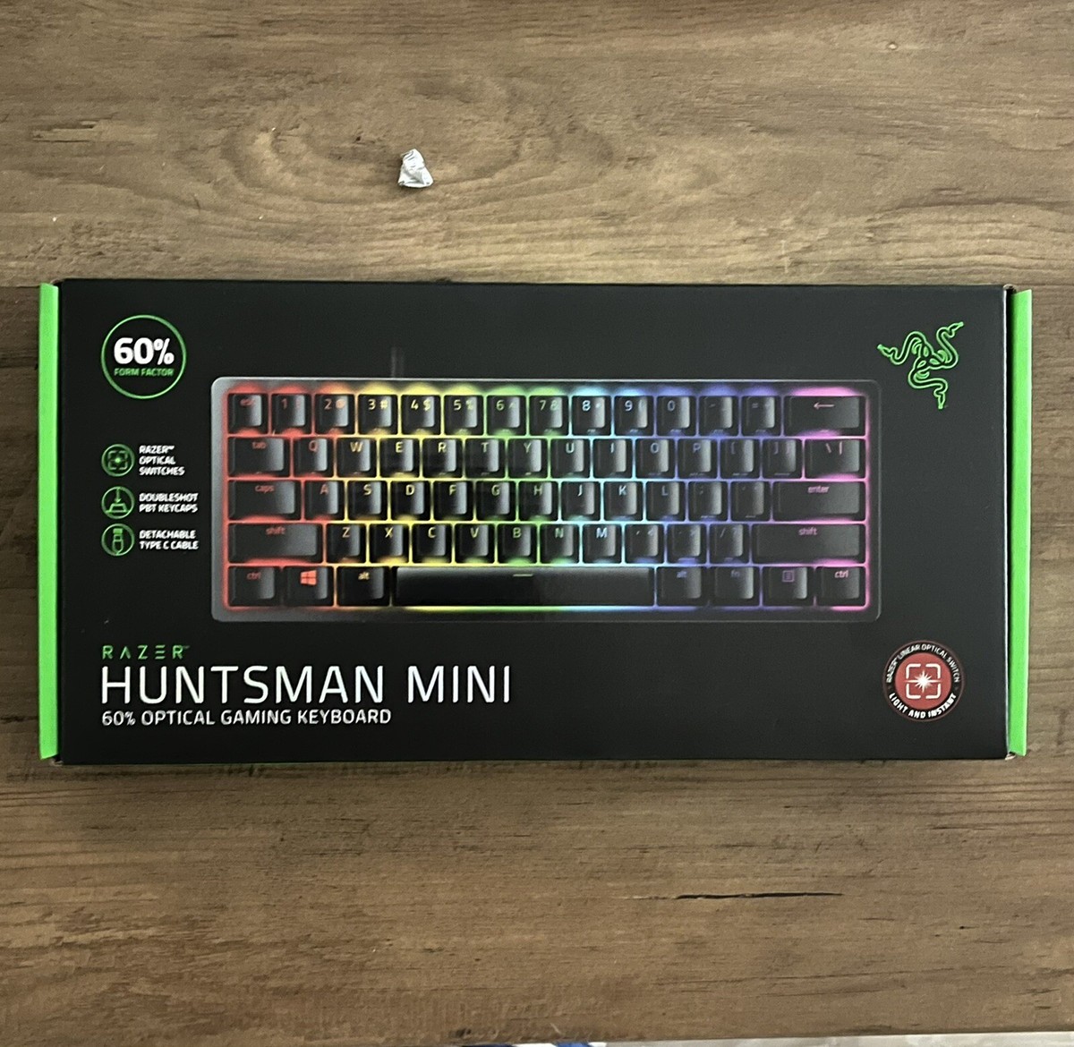 Razer - Huntsman Mini 60% Wired Optical Linear Switch Gaming