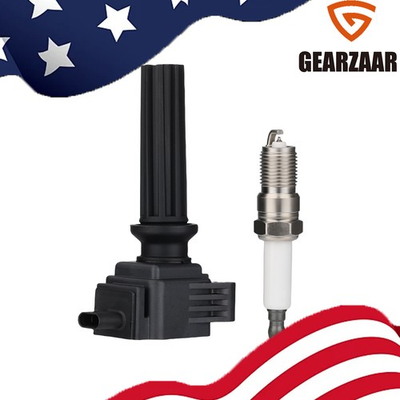 #ad 4PACK UF670 Ignition Coil Pack amp; Spark For Ford Fusion Focus Taurus 2.0L UF670 $36.69