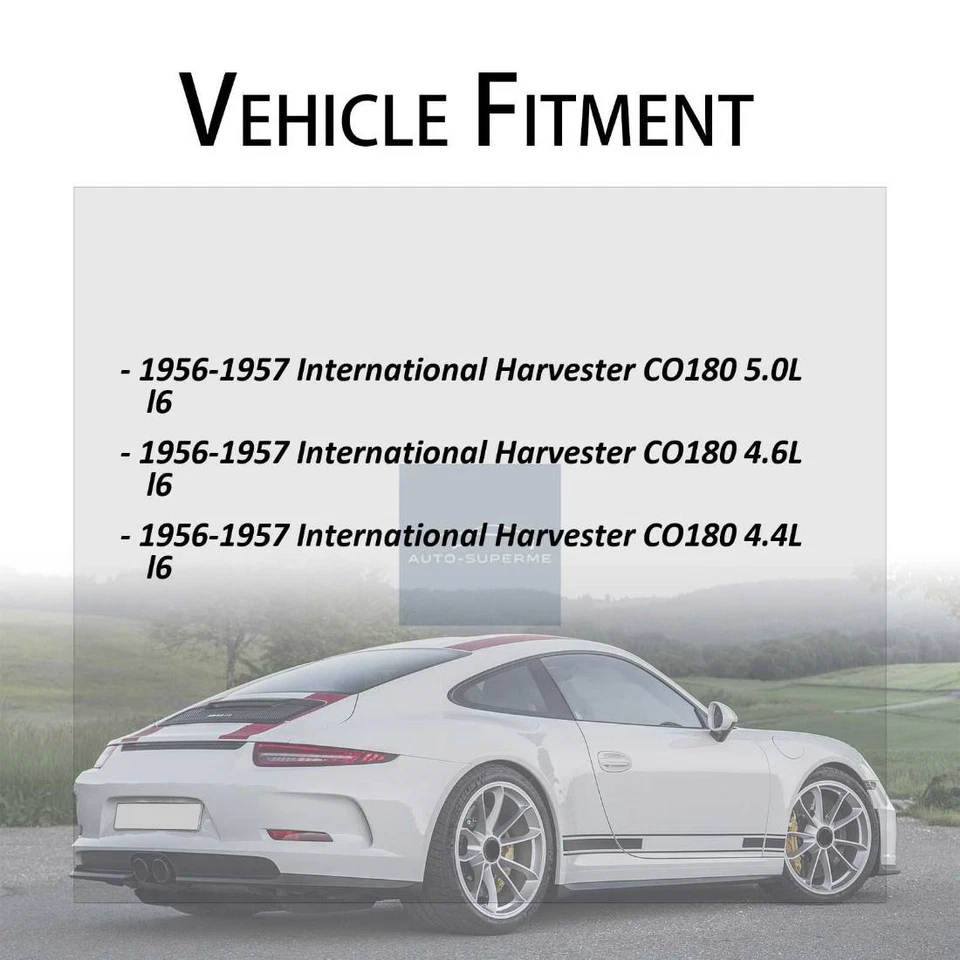 Para International Harvester CO180 1956-1957 cilindro de roda de freio a tambor traseiro 2x - Imagem 2 de 4