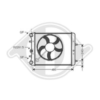 KüHler MotorküHlung Diederichs DCM3567 Diederichs Climate FüR Seat Skoda VW