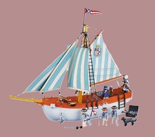 Playmobil 6348  Marine Schoner  Segelschiff  von 2013 -  Neu in Folie