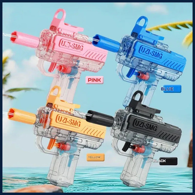 #ad UZI Water Gun Summer Non Electric High pressure Full Automatic Shooting Beach $8.09