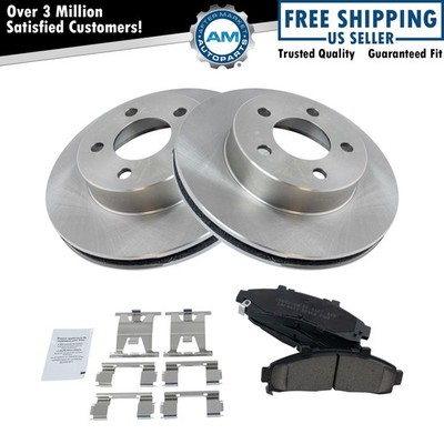 Posi Ceramic Disc Brake Pad & Rotor Front Kit for Ford Mazda Mercury