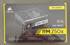 Corsair RM750x Modular 750 Watt ATX Power Supply, Black, Sealed