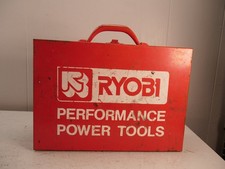RED Vintage Ryobi Corded Grinder BOX ONLY