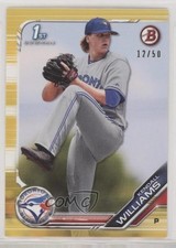 2019 Bowman Draft Gold 12/50 Kendall Williams #BD-199 s3g