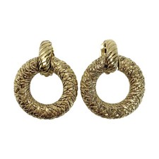Yves Saint Laurent Earring gold accessory plating