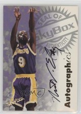 1997-98 Skybox Premium Autographics Nick Van Exel Auto 0c3