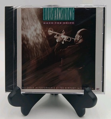 Louis Armstrong - Mack The Knife - CD - Brand New Sealed ** Small Crack On Front