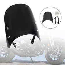 ABS Motorcycle Windshield WindScreen fit for YAMAHA XSR 900 2022-2023 Black US