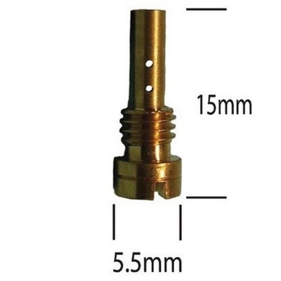EBC Vergaser Düse Leerlaufdüse für Keihin N424-25B Gr 52 carburator jet NEU