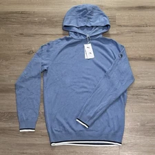 Puma AP Knit Hoodie Arnold Palmer Golf Zen Blue Men UPF Cloudspun Medium M NWT