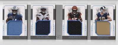 2017 National Treasures Rookie Quad Booklets 15/49 Cooper Kupp John Ross RC p8v