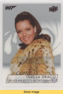 2019 James Bond Collection Silver Acetate Diana Rigg as Teresa Draco READ 0e3