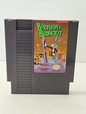 bugs bunny birthday blowout - NES - Authentic - Tested - Free shipping