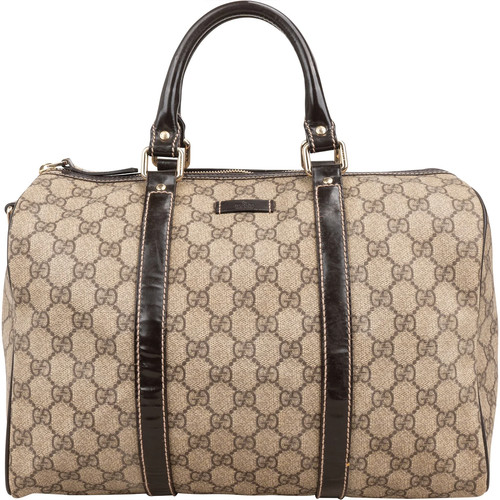 Gucci Monogram GG Supreme Joy Boston Handbag Bag