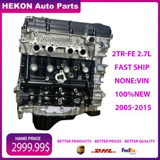 2TR-FE 2.7L Long Block Engine Assembly For 05-15 Toyota Tacoma 4 Runner 2TR GAS