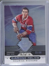 2018-19 Chronology 30th Anniversary Diamond Relics 22/30 Maurice Richard HOF 0c3