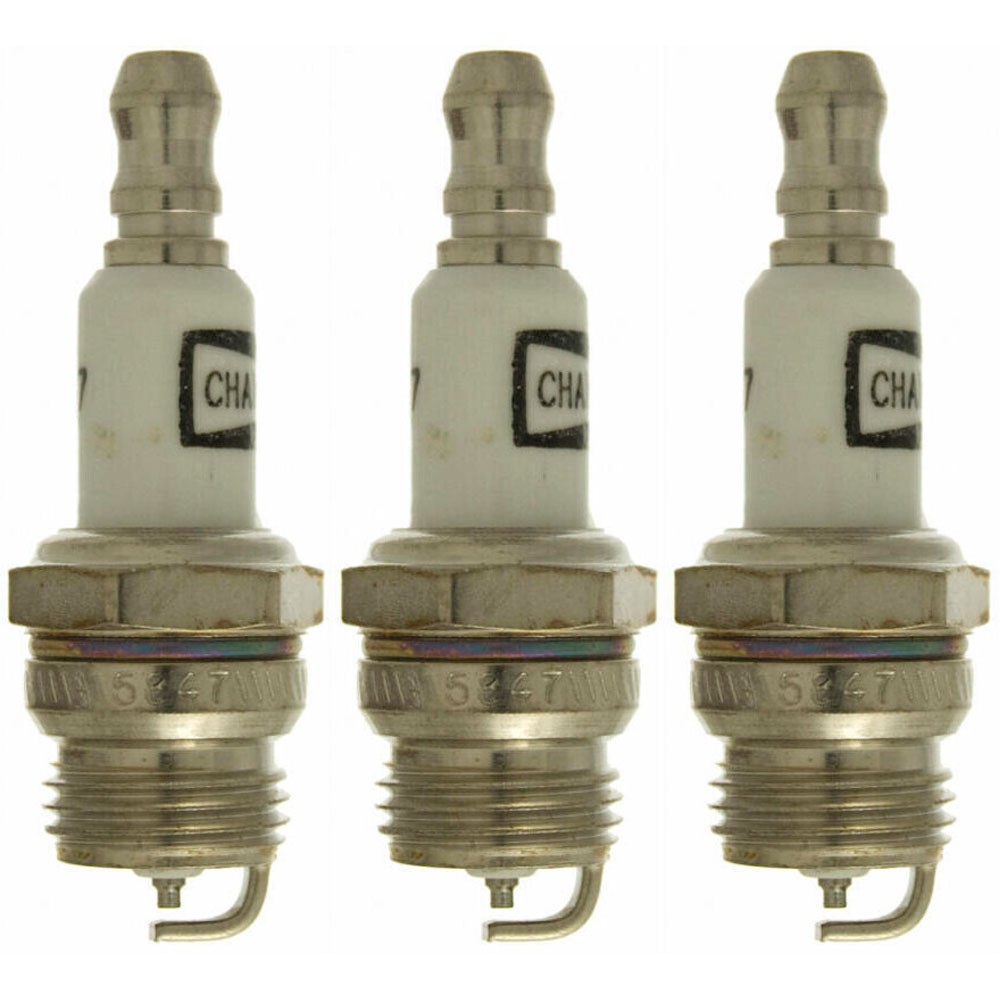 Champion Spark Plug 860 3pk Copper Plus 14mm 7.8mm Tapered Small Engine