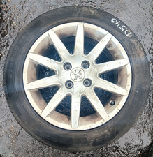 PEUGEOT 16 INCH ALLOY WHEEL AND TYRE 205/55/R16