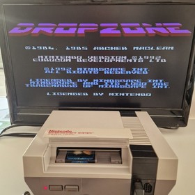 Dropzone | Nintendo NES [Shoot 'em Up | 1 Player]