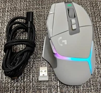 Logitech G502 X Plus LIGHTSPEED Wireless RGB Gaming Mouse White Receiver