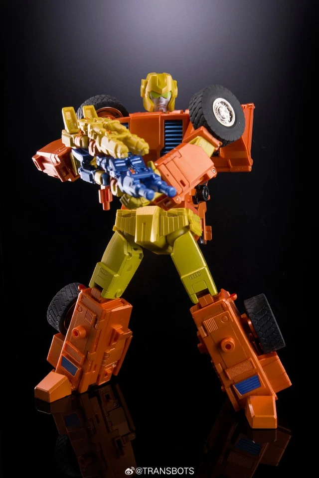 In Stock New XTransbots MX-41S Dig-Pig Scoop w/ Puncture&Trackshot Action Figure - Image 3 of 4