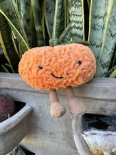 Jellycat AMUSEABLE CLEMENTINE SMALL Soft Plush Toy  Fun Stuffed Fruit NWT Orange