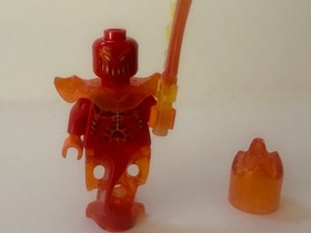 Lego Nexo Knights nex050 Flama Red Head Demon Warrior Minifigure 70321