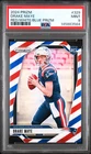 DRAKE MAYE 2024 PRIZM RWB RED/WHITE/BLUE RC #329 PSA 9 MINT! PATRIOTS! 145883564