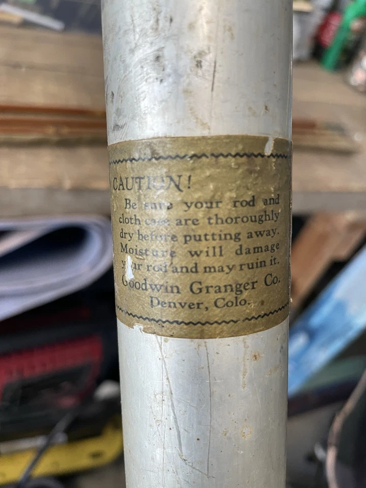 Goodwin Granger Co. Vintage Granger Special GS 9660 9 1/2’ Bamboo Fly Rod - Image 4 of 4