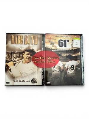 BABE RUTH / 61*  dvd Set Biography Baseball NEW YORK YANKEES Icons SEALED MINT