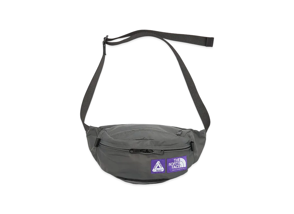 PALACE x The North Face Purple Label Mountain Waist Bag Asphalt